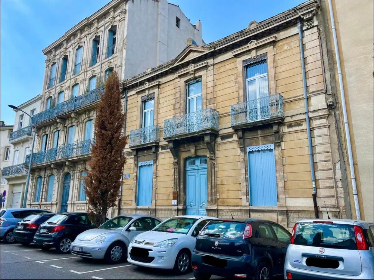 Appartement Du Forum,La Gare, 50 M2 , Climatisation, Garage, Cour Narbonne Eksteriør bilde